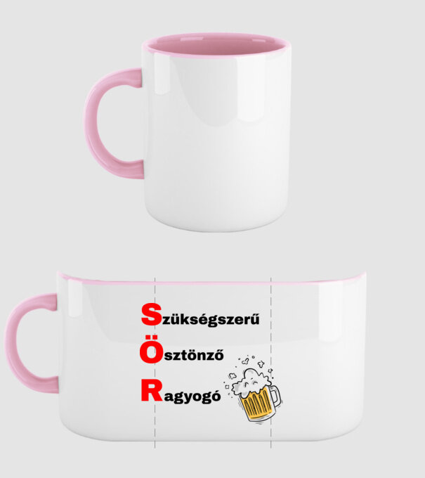  minta világos rózsaszín pólón