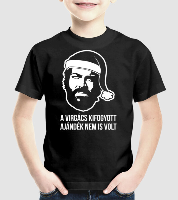  minta fekete pólón