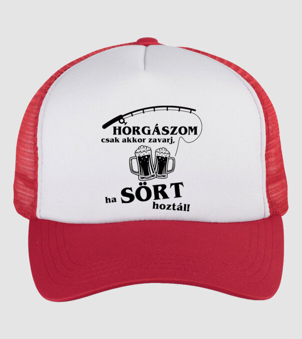  minta fehér/piros pólón