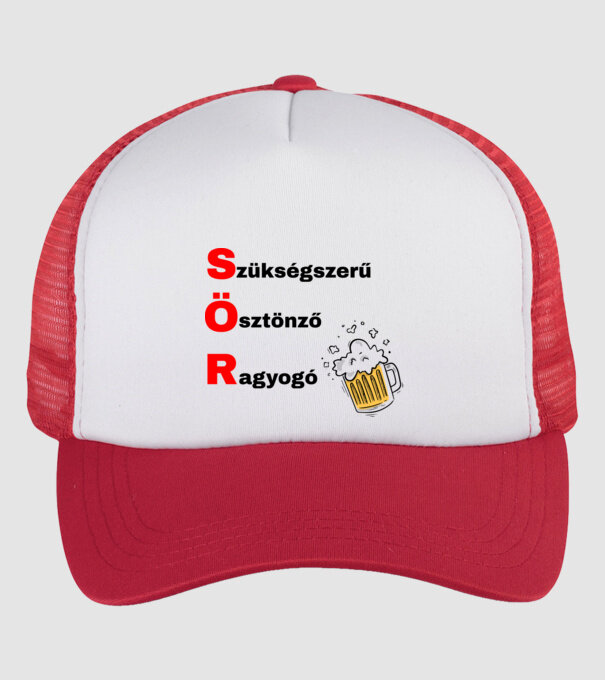  minta fehér/piros pólón