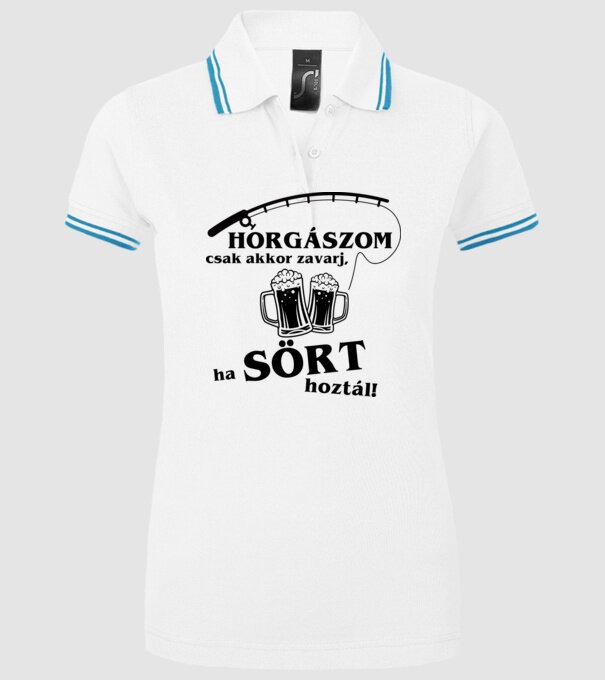  minta fehér pólón