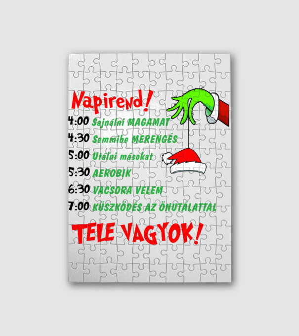  minta fehér pólón