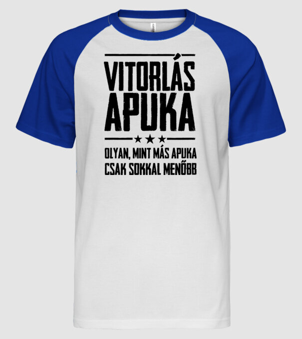  minta fehér/royal pólón