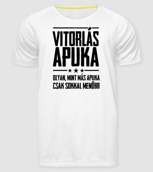  minta fehér pólón