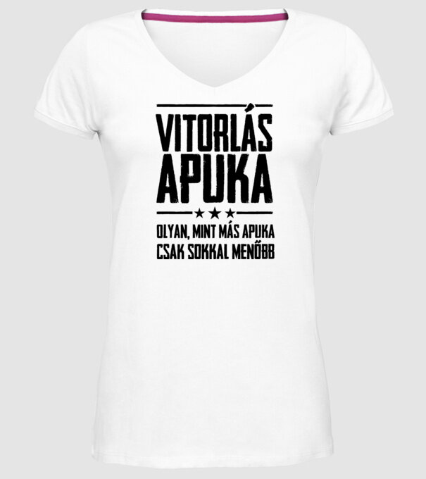  minta fehér pólón