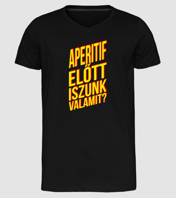  minta fekete pólón