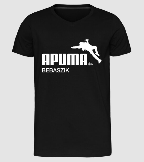  minta fekete pólón
