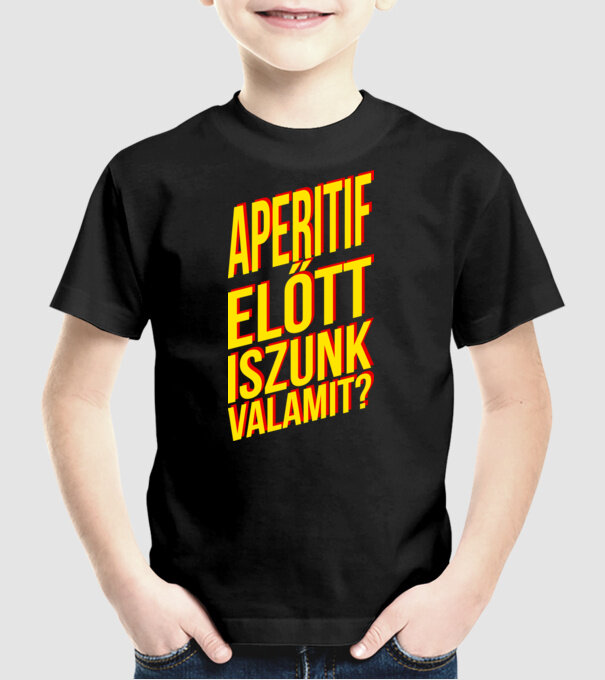  minta fekete pólón