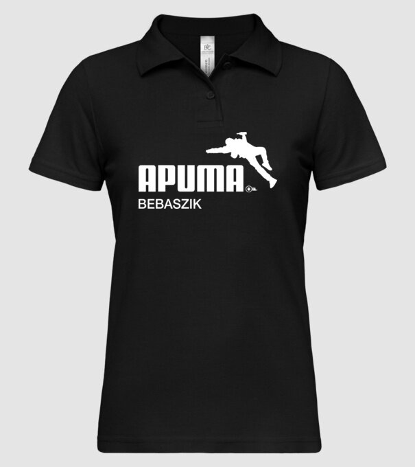  minta fekete pólón