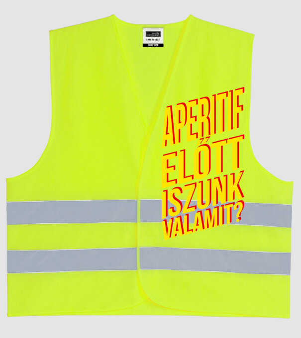  minta neonsárga pólón