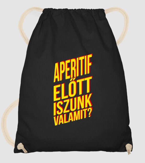  minta fekete pólón