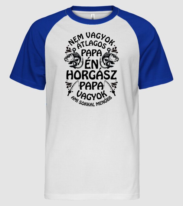  minta fehér/royal pólón
