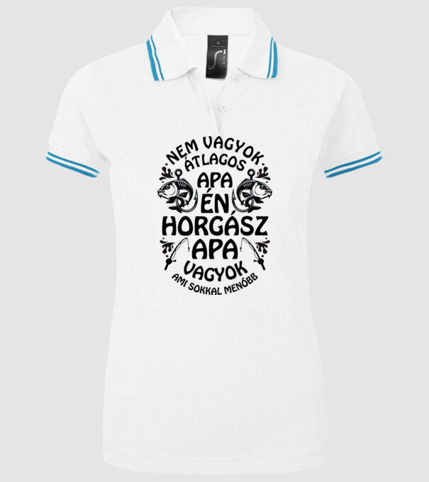  minta fehér pólón