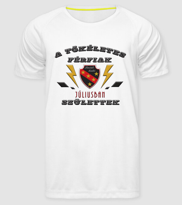  minta fehér pólón