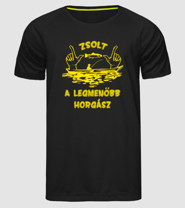  minta fekete pólón