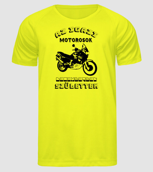  minta neonsárga pólón