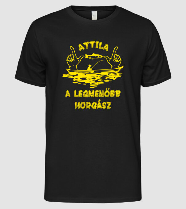  minta fekete pólón