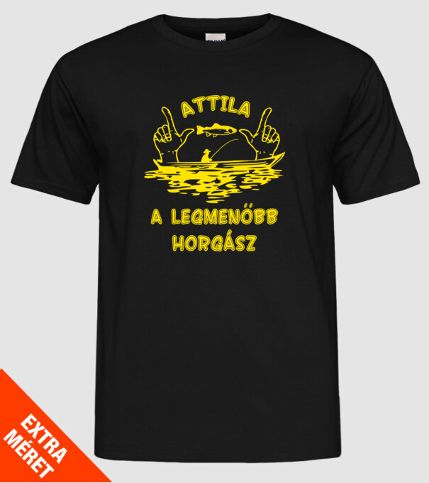  minta fekete pólón