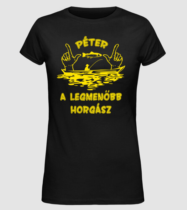  minta fekete pólón