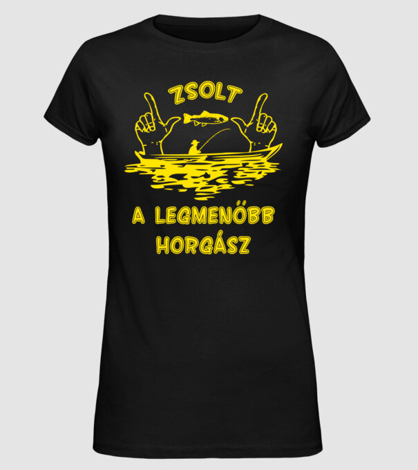  minta fekete pólón