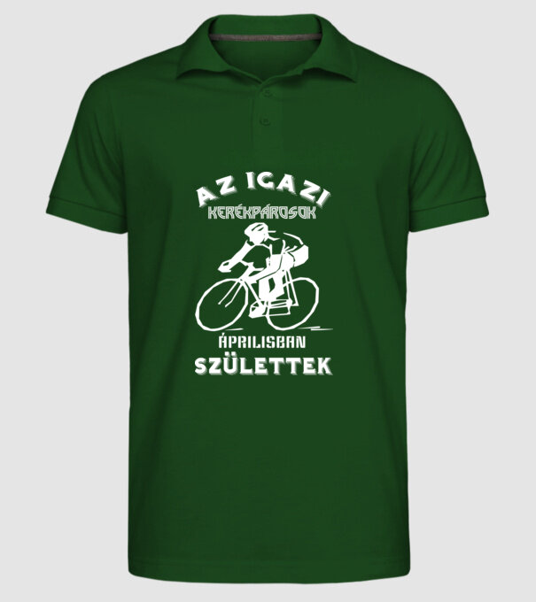  minta sötétzöld pólón