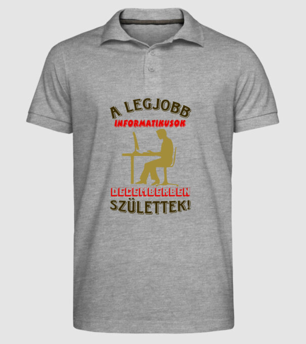  minta szürke pólón