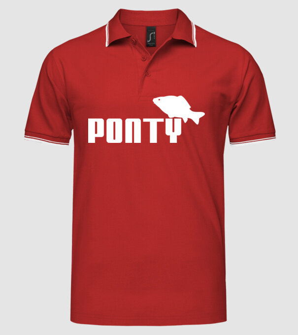  minta piros pólón