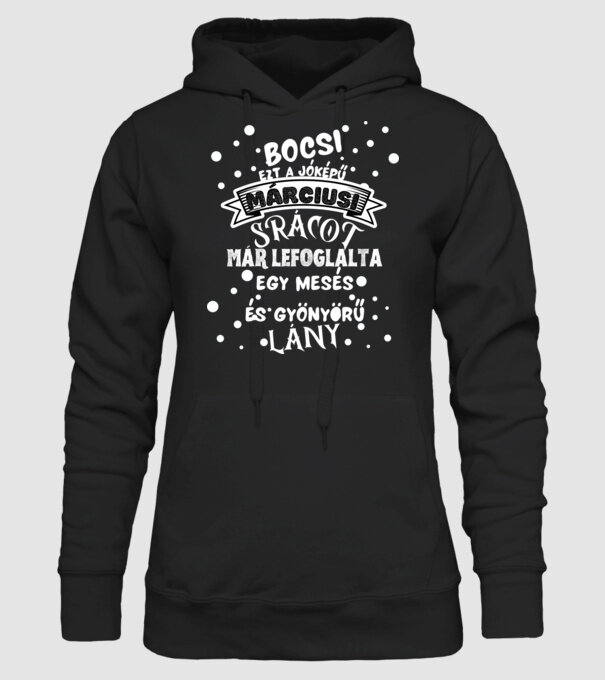  minta fekete pólón