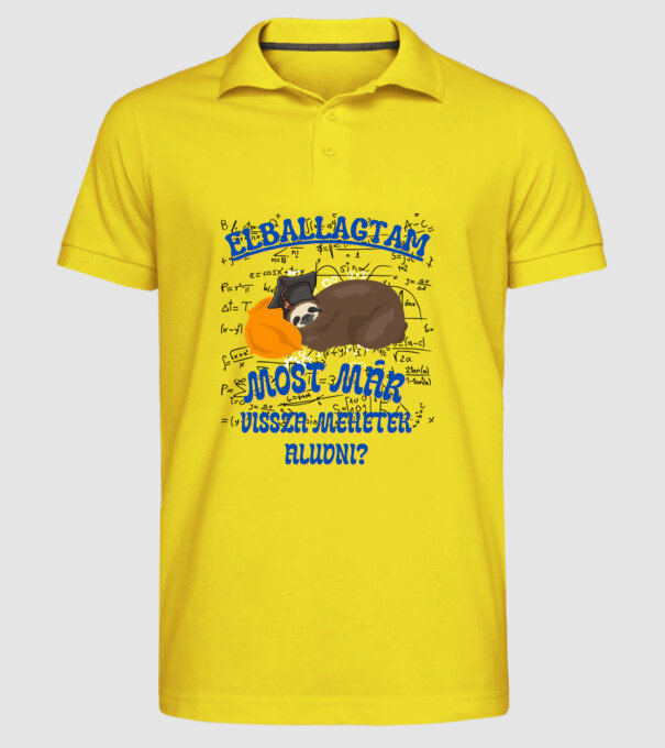  minta sárga pólón