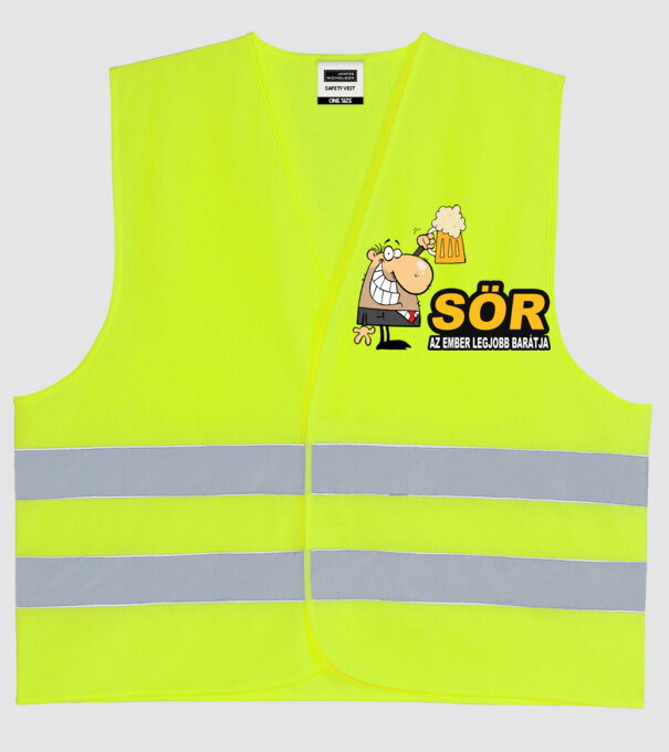  minta neonsárga pólón