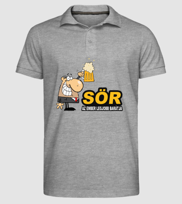  minta szürke pólón
