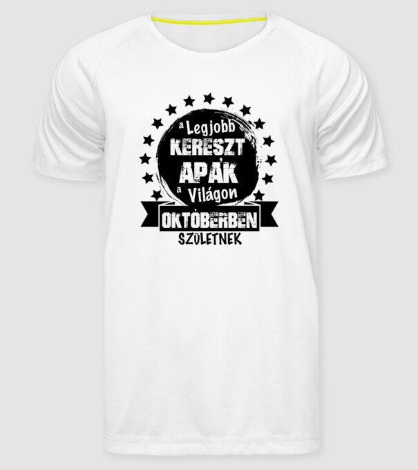  minta fehér pólón