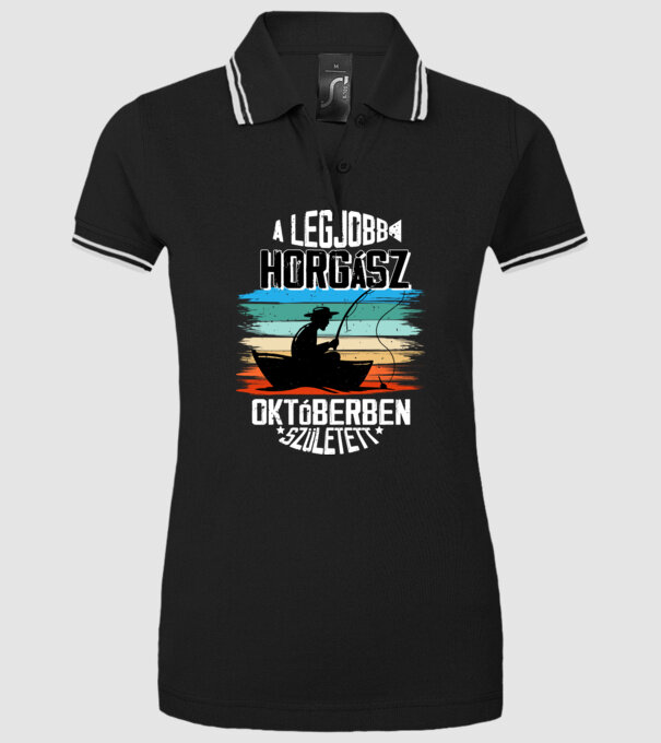  minta fekete pólón