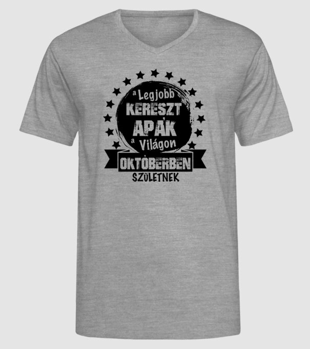  minta szürke pólón