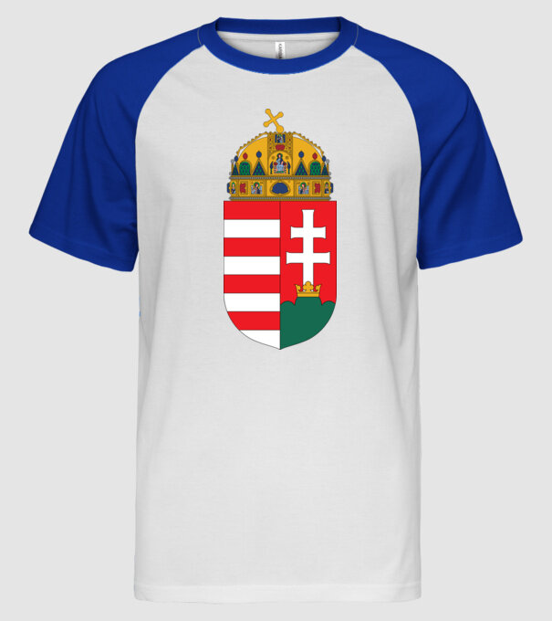  minta fehér/royal pólón
