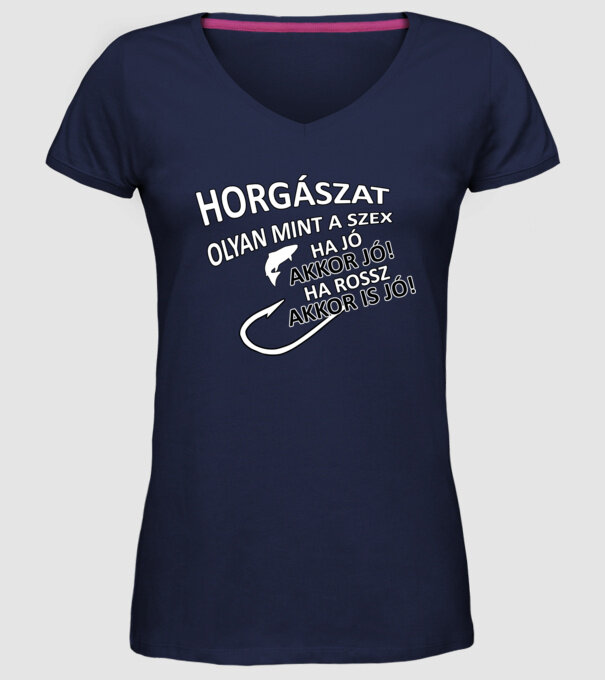  minta sötétkék pólón