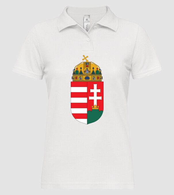  minta fehér pólón