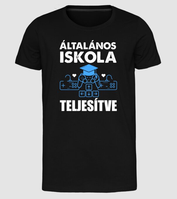 minta fekete pólón