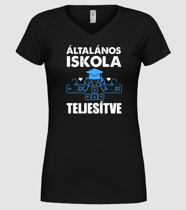  minta fekete pólón
