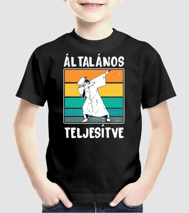 minta fekete pólón