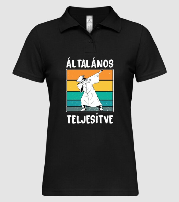  minta fekete pólón