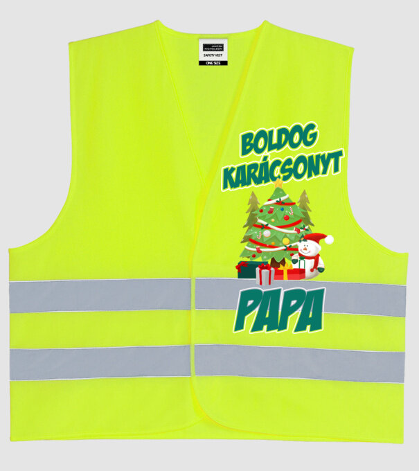  minta neonsárga pólón