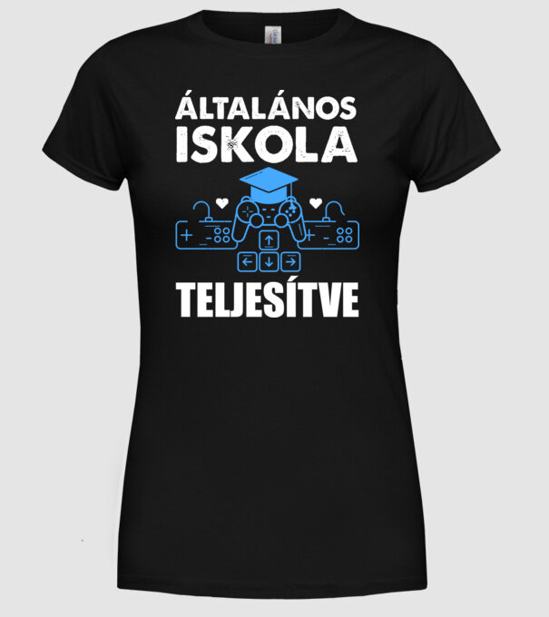  minta fekete pólón
