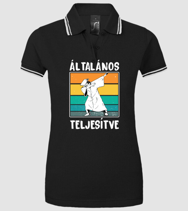  minta fekete pólón