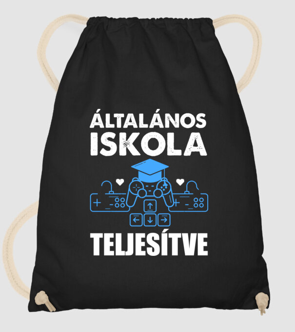  minta fekete pólón