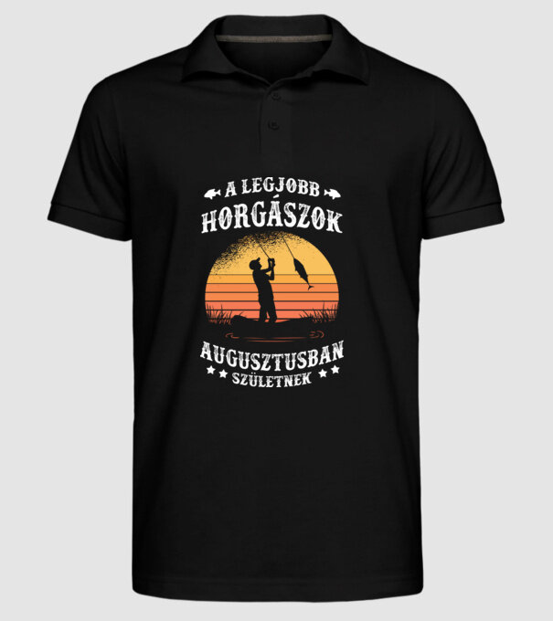  minta fekete pólón