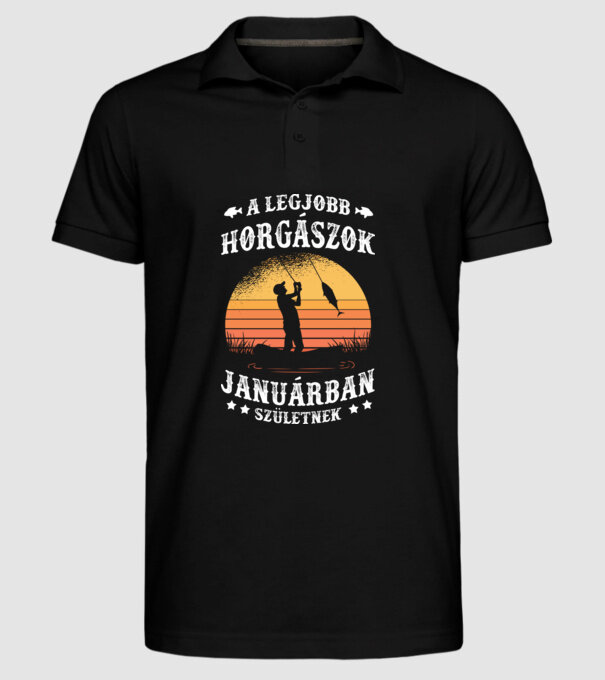  minta fekete pólón