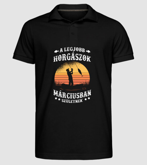  minta fekete pólón