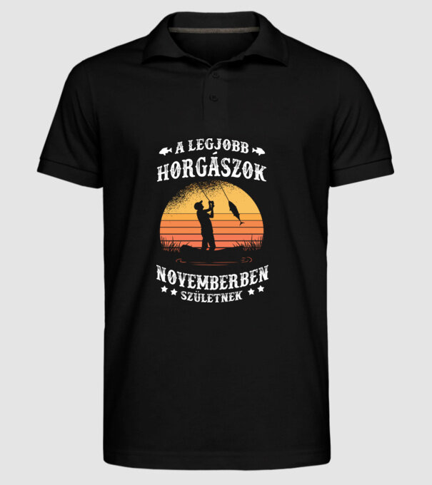  minta fekete pólón