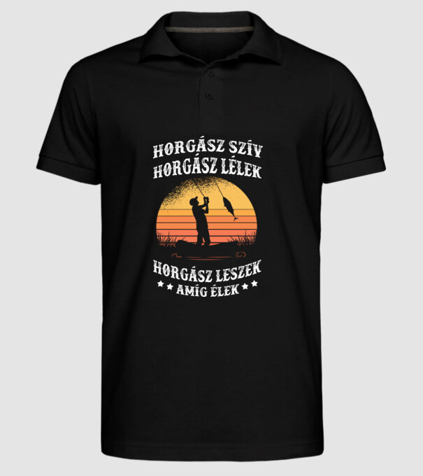  minta fekete pólón